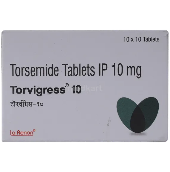 torvigress 10mg tablet 10's